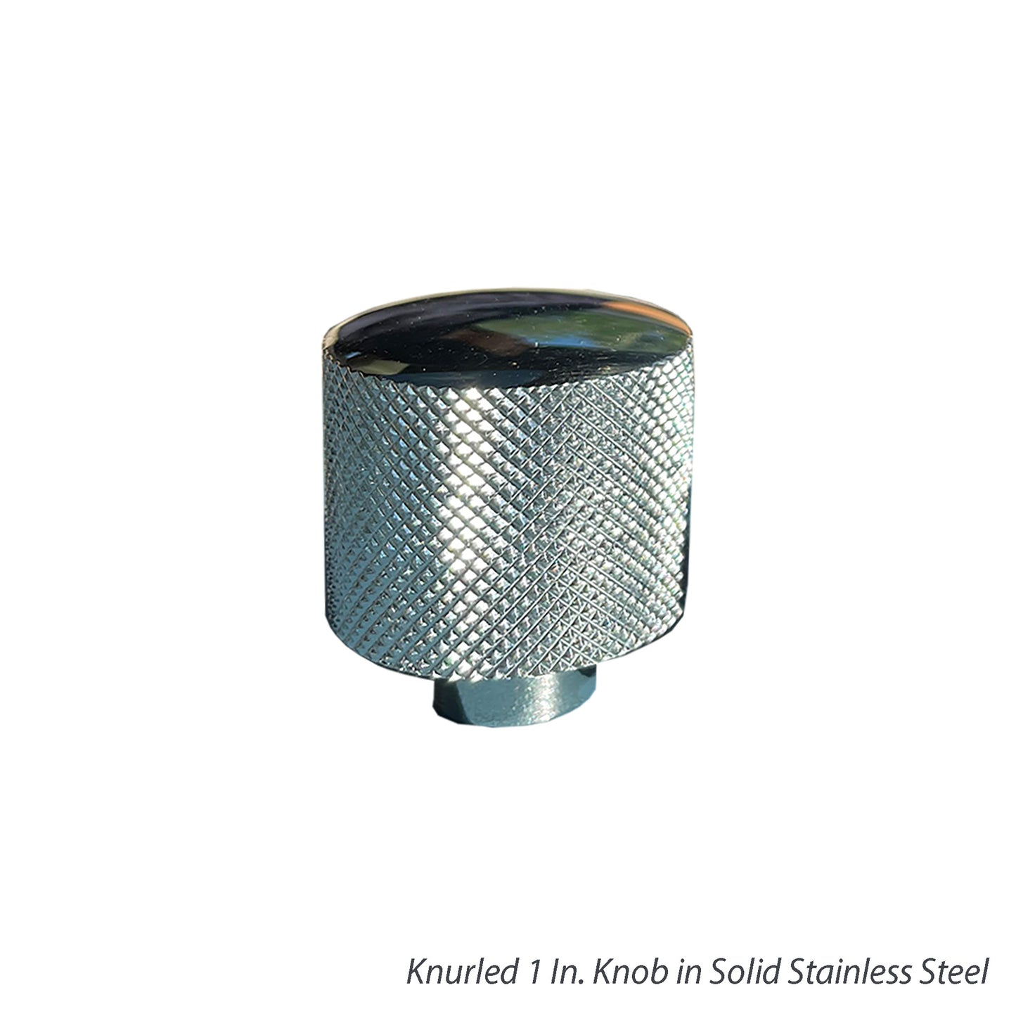 Modern Knurled Cabinet Pulls and Knobs