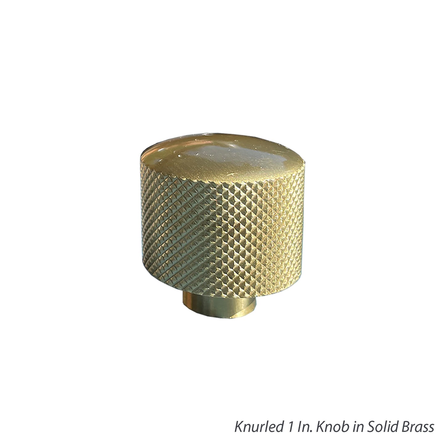 Modern Knurled Cabinet Pulls and Knobs
