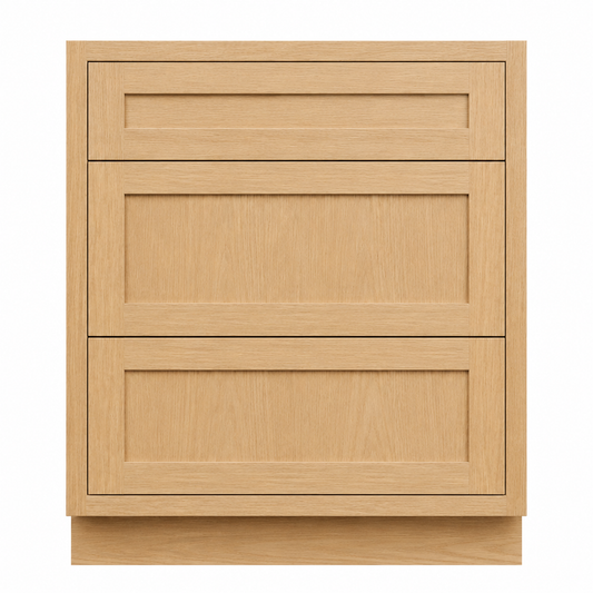 3 Drawers Base Cabinet 12"