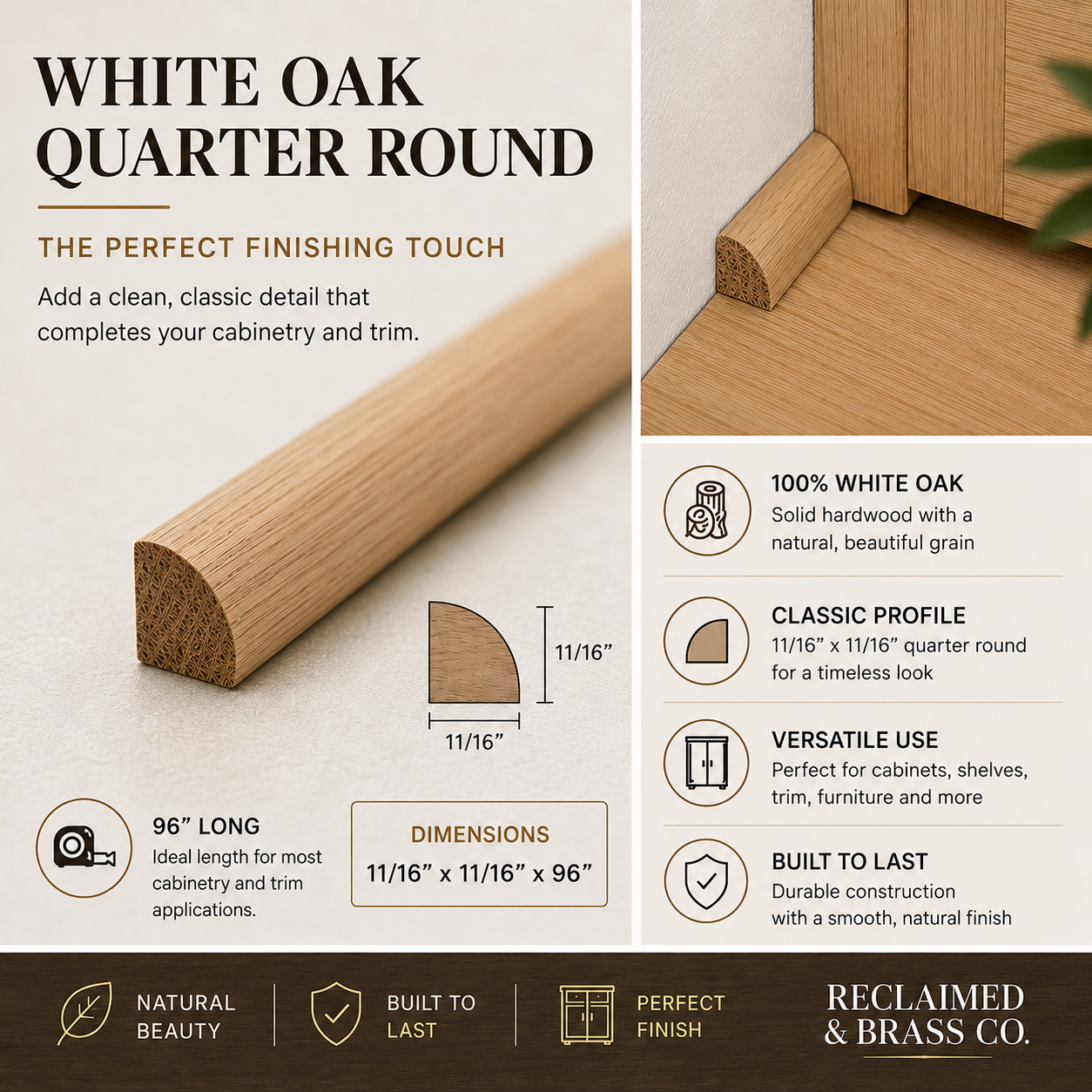 Quarter Round Trim